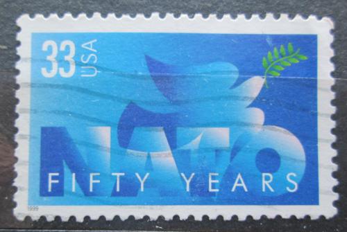 Poštovní známka USA 1999 NATO, 50. výroèí Mi# 3214