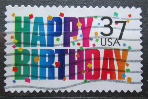 Potovn znmka USA 2002 astn narozeniny Mi# 3517 - zvtit obrzek