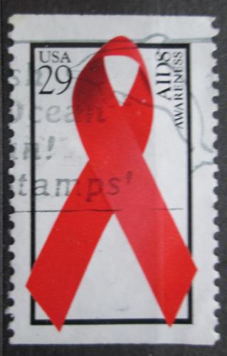 Potovn znmka USA 1993 Den boje proti AIDS Mi# 2426 A - zvtit obrzek