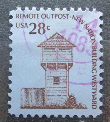 Potovn znmka USA 1978 Fort Nisqually Mi# 1357