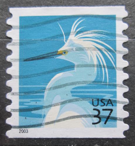 Poštovní známka USA 2003 Volavka bìlostná Mi# 3796