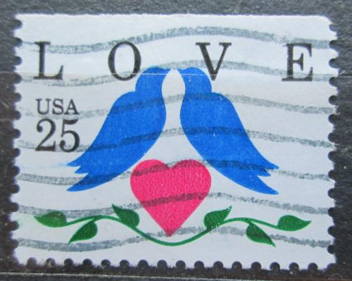 Poštovní známka USA 1990 Láska Mi# 2073