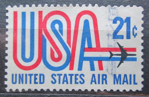 Poštovní známka USA 1968 Letecká Mi# 974
