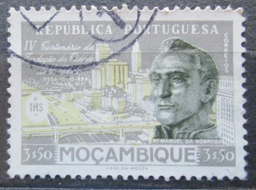 Poštovní známka Mosambik 1954 Páter Nobrega a  São Paulo Mi# 440