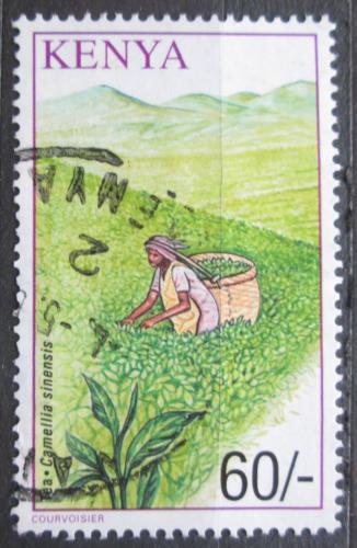 Poštovní známka Keòa 2001 Èajovník èínský Mi# 757