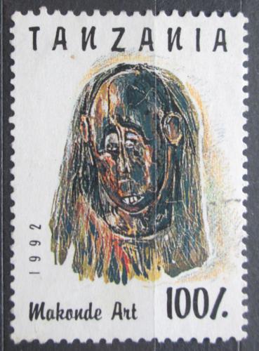 Poštovní známka Tanzánie 1992 Maska Mi# 1441