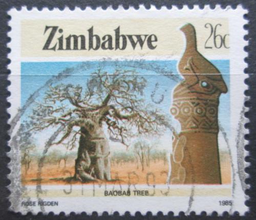 Poštovní známka Zimbabwe 1985 Baobab Mi# 323 