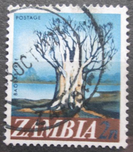 Poštovní známka Zambie 1968 Chlebovník Mi# 40