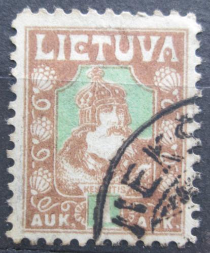 Potovn znmka Litva 1921 Velkokne Kstutis Mi# 95