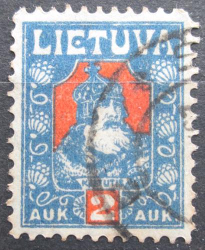 Potovn znmka Litva 1921 Velkokne Kstutis Mi# 96