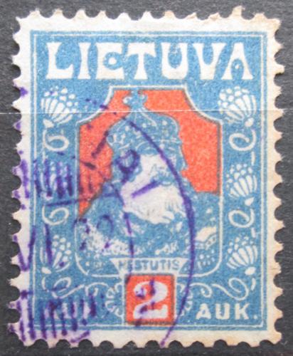 Potovn znmka Litva 1921 Velkokne Kstutis Mi# 96