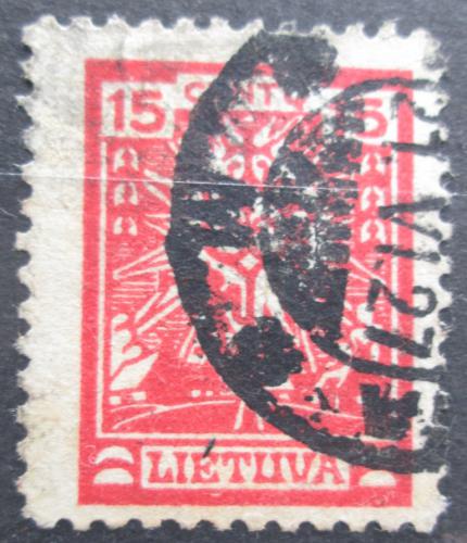Potovn znmka Litva 1924 Litevsk k Mi# 218 - zvtit obrzek