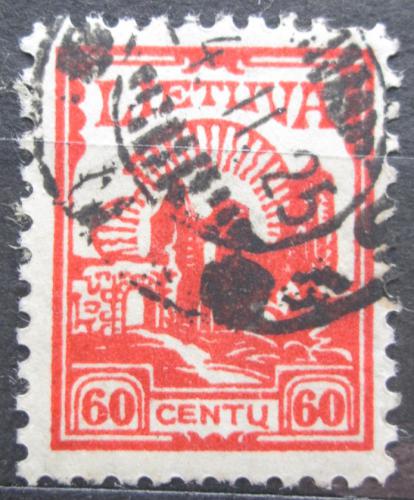 Poštovní známka Litva 1923 Ruiny hradu Kaunas Mi# 192
