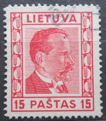Potovn znmka Litva 1936 Prezident Antanas Smetona Mi# 410
