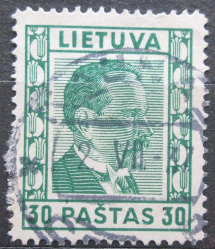 Potovn znmka Litva 1937 Prezident Antanas Smetona Mi# 411