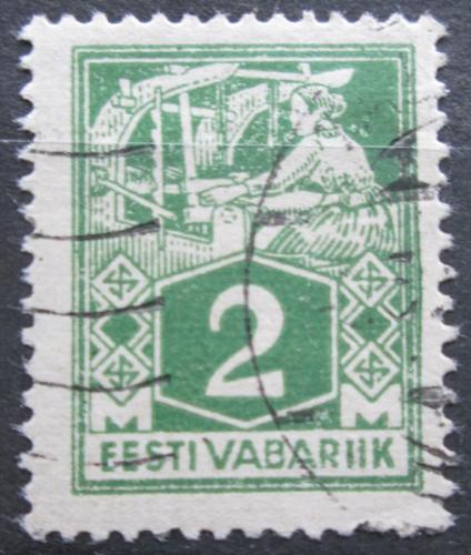 Poštovní známka Estonsko 1922 Tkadlena Mi# 34 A