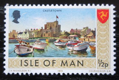 Potovn znmka Ostrov Man 1973 Pstav Castletown Mi# 12 - zvtit obrzek