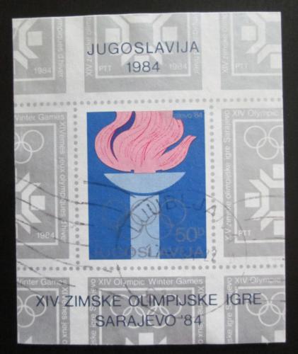 Poštovní známka Jugoslávie 1984 ZOH Sarajevo Mi# Block 24