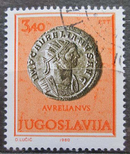 Potovn znmka Jugoslvie 1980 Mince Aurelian Mi# 1839