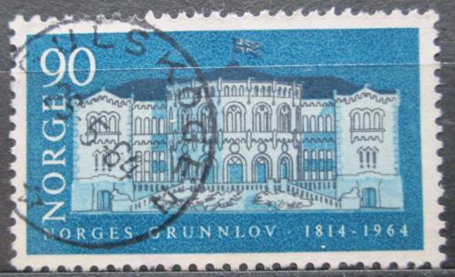 Potovn znmka Norsko 1964 Budova parlamentu Mi# 517