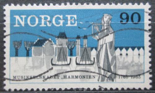 Potovn znmka Norsko 1965 Harmonien, 200. vro Mi# 535 - zvtit obrzek