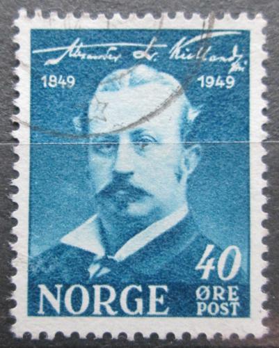 Poštovní známka Norsko 1949 Alexander Lange Kielland, spisovatel Mi# 341