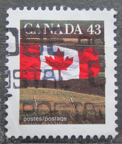Potovn znmka Kanada 1992 Sttn vlajka Mi# 1338
