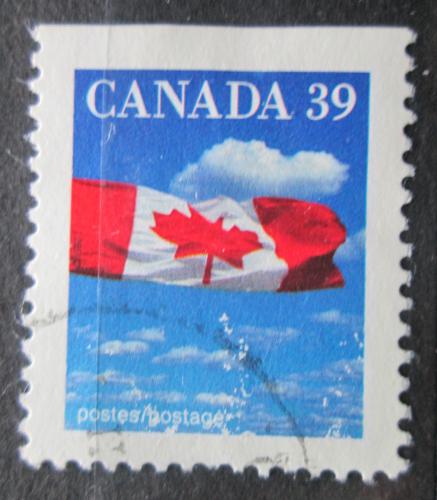 Potovn znmka Kanada 1989 Sttn vlajka Mi# 1161 D  - zvtit obrzek