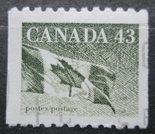 Potovn znmka Kanada 1992 Sttn vlajka Mi# 1343 - zvtit obrzek