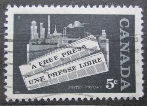Potovn znmka Kanada 1958 Svoboda tisku Mi# 322