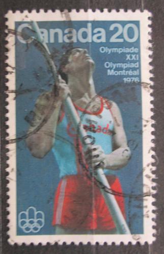 Poštovní známka Kanada 1975 LOH Montreal, skok o tyèi Mi# 597