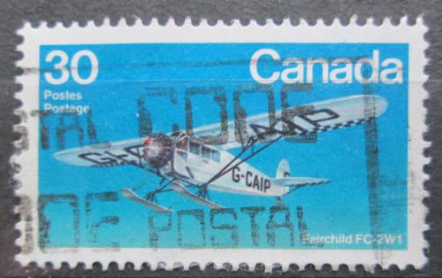 Potovn znmka Kanada 1982 Letadlo Fairchild FC-2W 1 Mi# 850