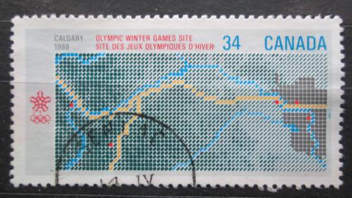 Poštovní známka Kanada 1986 ZOH Calgary Mi# 986