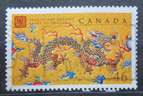 Potovn znmka Kanada 1999 nsk nov rok, rok draka Mi# 1889