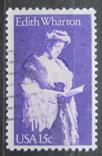 Poštovní známka USA 1980 Edith Wharton, spisovatelka Mi# 1439