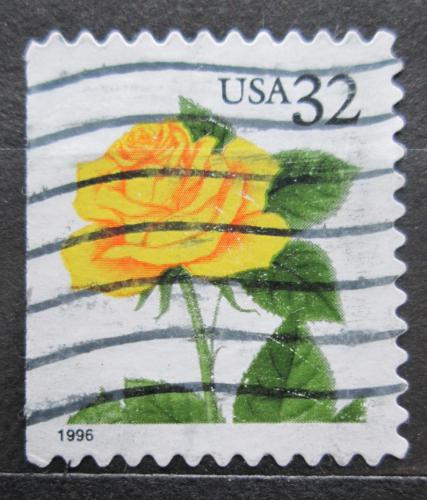 Poštovní známka USA 1996 Rùže Mi# 2795 BD