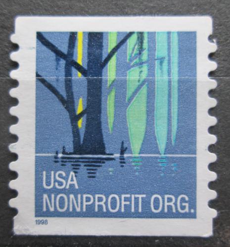 Poštovní známka USA 1998 Bahenní krajina Mi# 2967