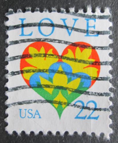Poštovní známka USA 1987 Láska Mi# 1864