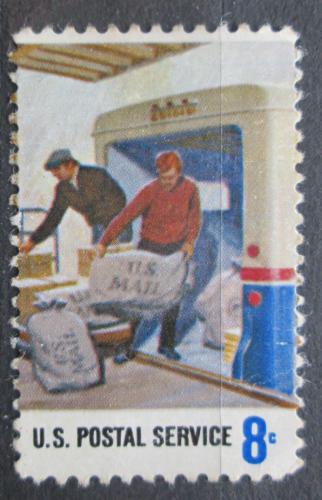 Poštovní známka USA 1973 Nakládání pošty Mi# 1103
