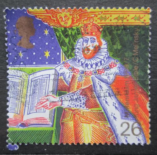 Poštovní známka Velká Británie 1999 Král Jakub I. Mi# 1832