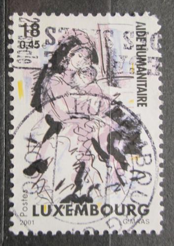Potovn znmka Lucembursko 2001 Matka s dttem Mi# 1535