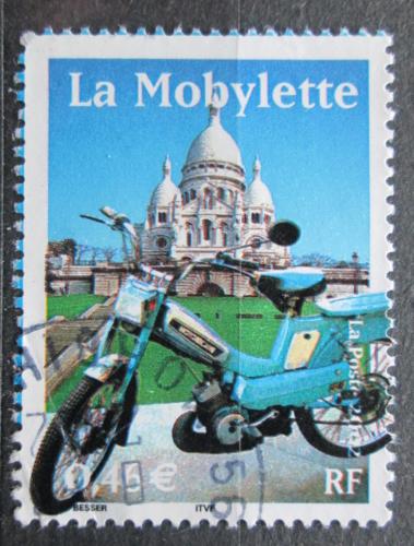 Potovn znmka Francie 2002 Moped Mobylette Mi# 3611