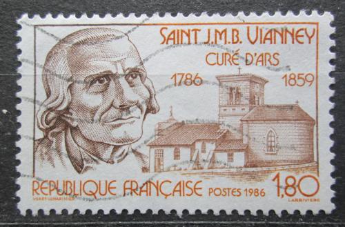 Potovn znmka Francie 1986 Jean-Marie Vianney Mi# 2548