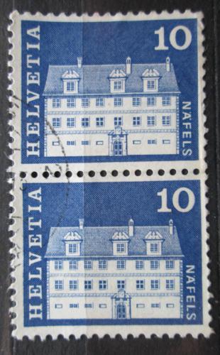 Potovn znmky vcarsko 1968 Nfels, Freulerpalast pr Mi# 879