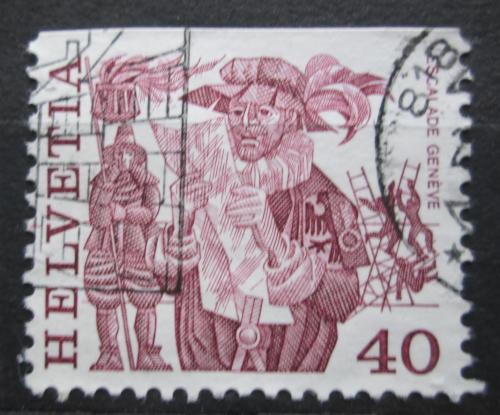 Poštovní známka Švýcarsko 1977 Lidová slavnost Mi# 1104 A
