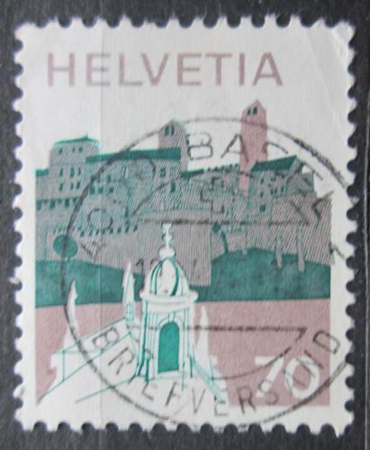 Poštovní známka Švýcarsko 1973 Bellinzona Mi# 1011