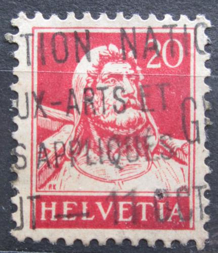 Potovn znmka vcarsko 1924 William Tell Mi# 166 x - zvtit obrzek