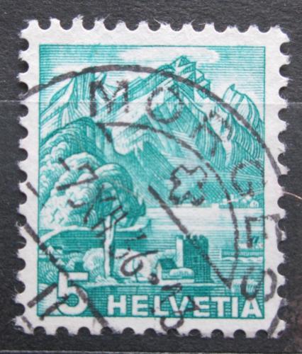 Poštovní známka Švýcarsko 1936 Stansstad am Vierwaldstättersee Mi# 298