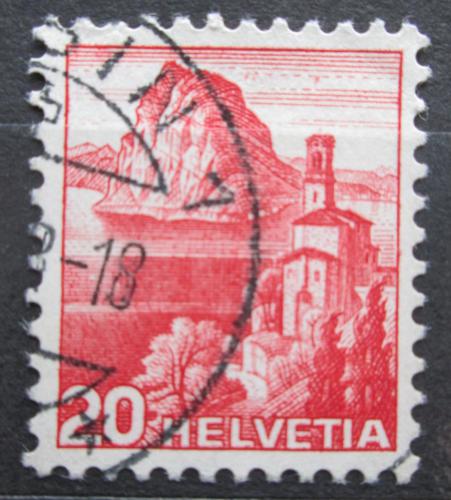 Potovn znmka vcarsko 1938 Kostel Castagnola Mi# 327 - zvtit obrzek