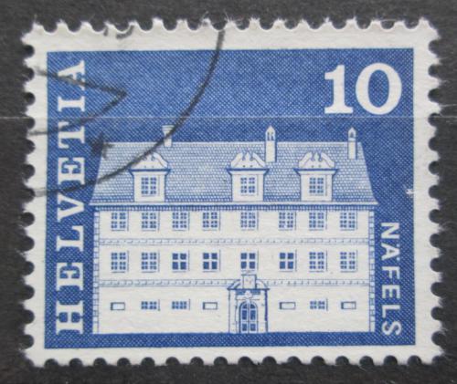 Poštovní známka Švýcarsko 1968 Näfels, Freulerpalast Mi# 879